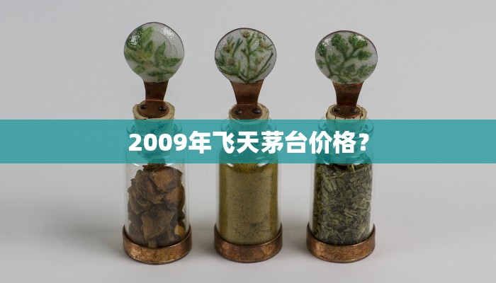 2009年飞天茅台价格？