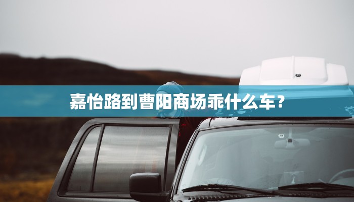 嘉怡路到曹阳商场乖什么车？