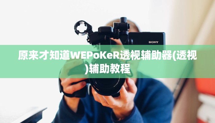 实测教程”WePoker辅助透视”开挂详细教程