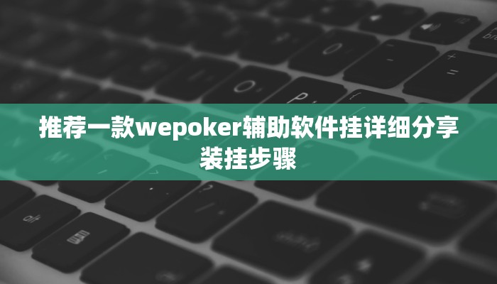 实测教程”wepoker辅助透视教程”开挂详细教程