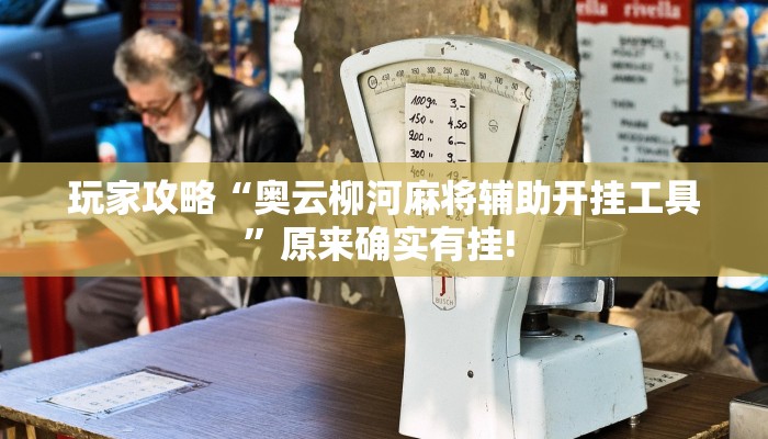 玩家攻略“奥云柳河麻将辅助开挂工具”原来确实有挂!  玩家攻略“奥云柳河麻将辅助开挂工具”原来确实有挂!
