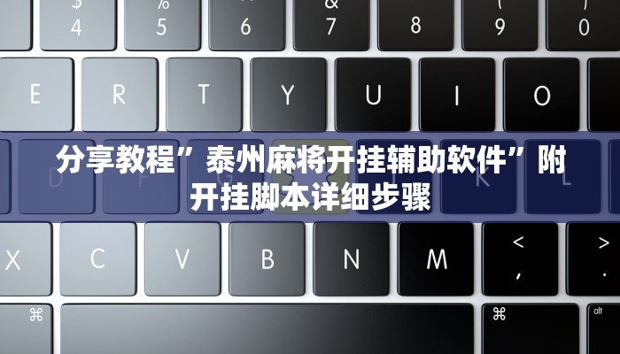 分享教程”泰州麻将开挂辅助软件”附开挂脚本详细步骤