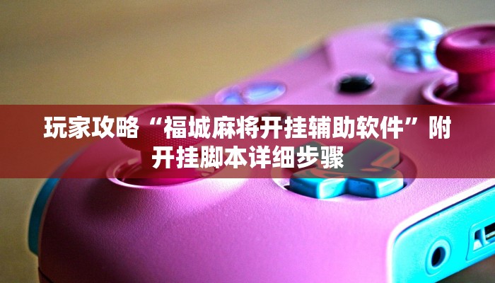 玩家攻略“福城麻将开挂辅助软件”附开挂脚本详细步骤