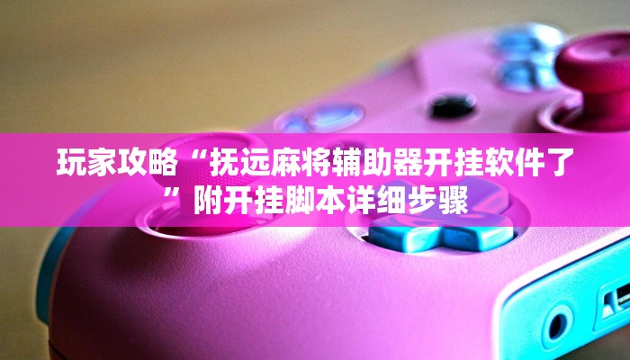 玩家攻略“抚远麻将辅助器开挂软件了”附开挂脚本详细步骤 玩家攻略“抚远麻将辅助器开挂软件了”附开挂脚本详细步骤