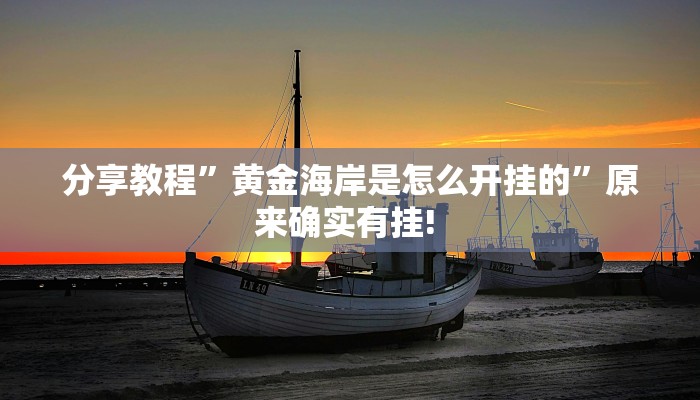 分享教程”黄金海岸是怎么开挂的”原来确实有挂! 