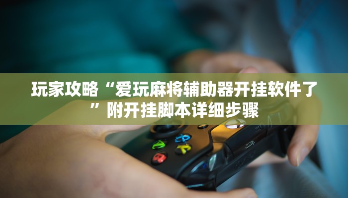 分享教程”十三张麻将辅助开挂软件”原来确实有挂! 
