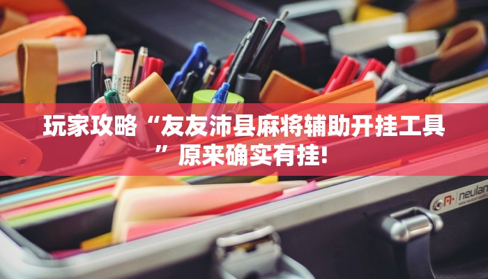 玩家攻略“友友沛县麻将辅助开挂工具”原来确实有挂! 