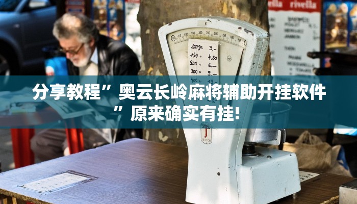 分享教程”奥云长岭麻将辅助开挂软件”原来确实有挂! 