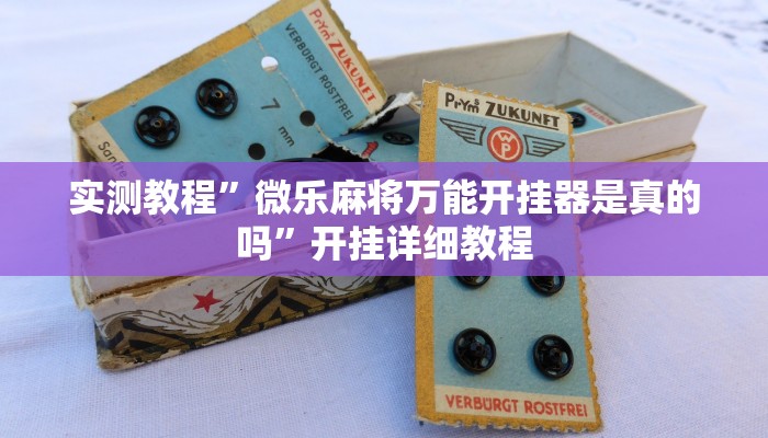 实测教程”微乐麻将万能开挂器是真的吗”开挂详细教程