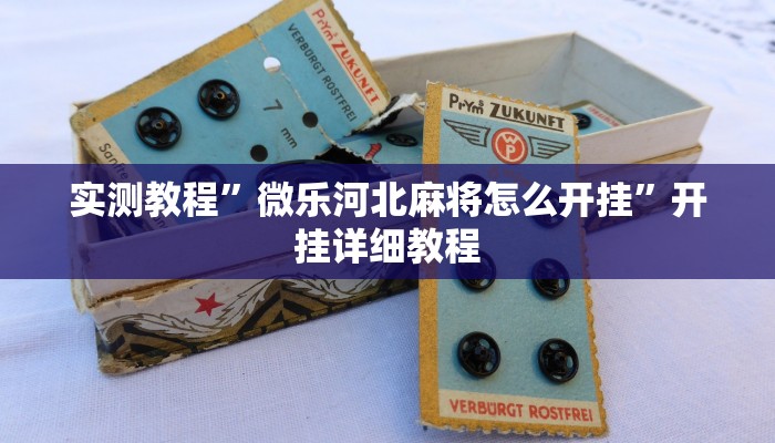 实测教程”微乐河北麻将怎么开挂”开挂详细教程