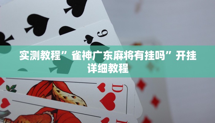实测教程”哈灵上海麻将万能开挂神器”开挂详细教程
